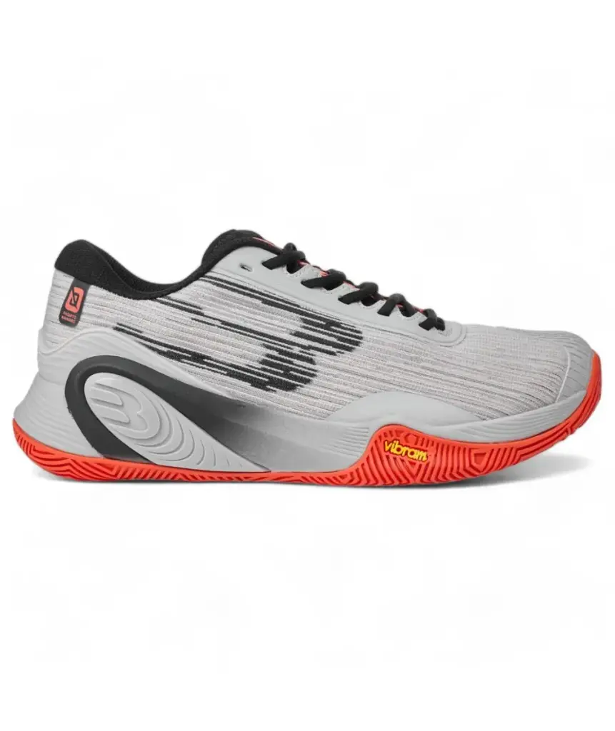 CHAUSSURE BULLPADEL HACK VIBRAM 25V GRIS CLAIRE