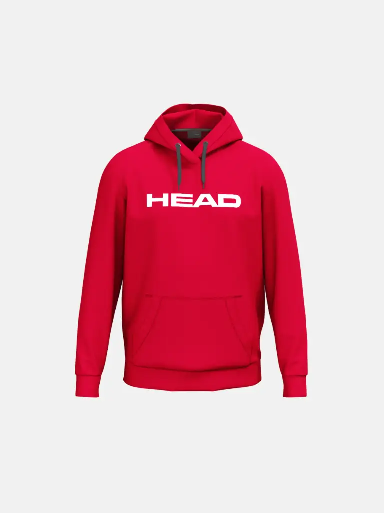 HEAD Sweet à capuche rouge (club original hoodie) homme