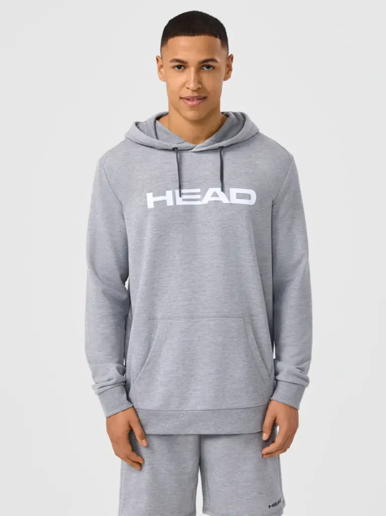 HEAD Sweet à capuche gris (club original hoodie) homme