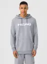 HEAD Sweet à capuche gris (club original hoodie) homme