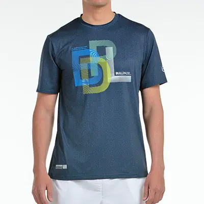 Bullpadel T-shirt bleu (bebas homme)