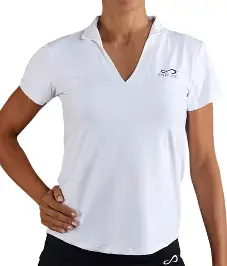 Endless polo blanc ( onyx sleeves) 