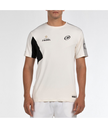T-SHIRT BULLPADEL POCATE BLANC