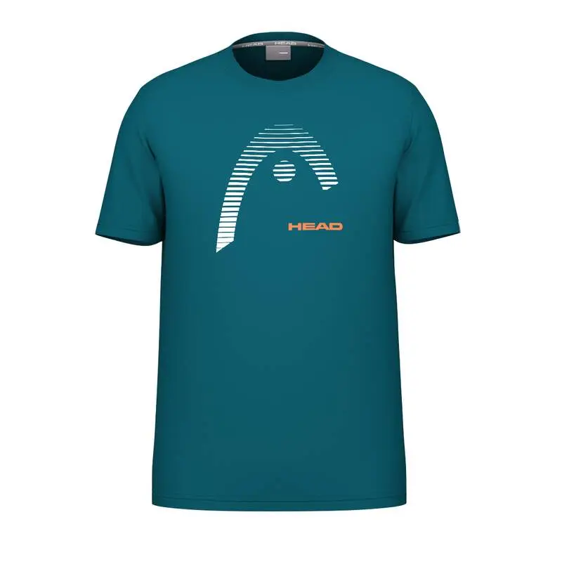HEAD T-shirt bleu turquoise (carl) homme