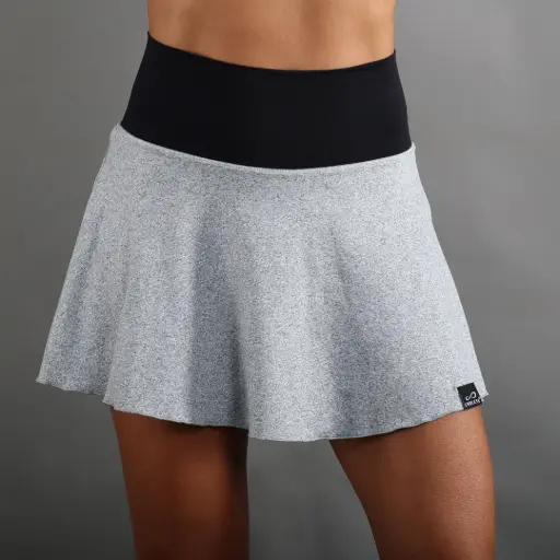 Endless jupe gris (falda malla fuse black)