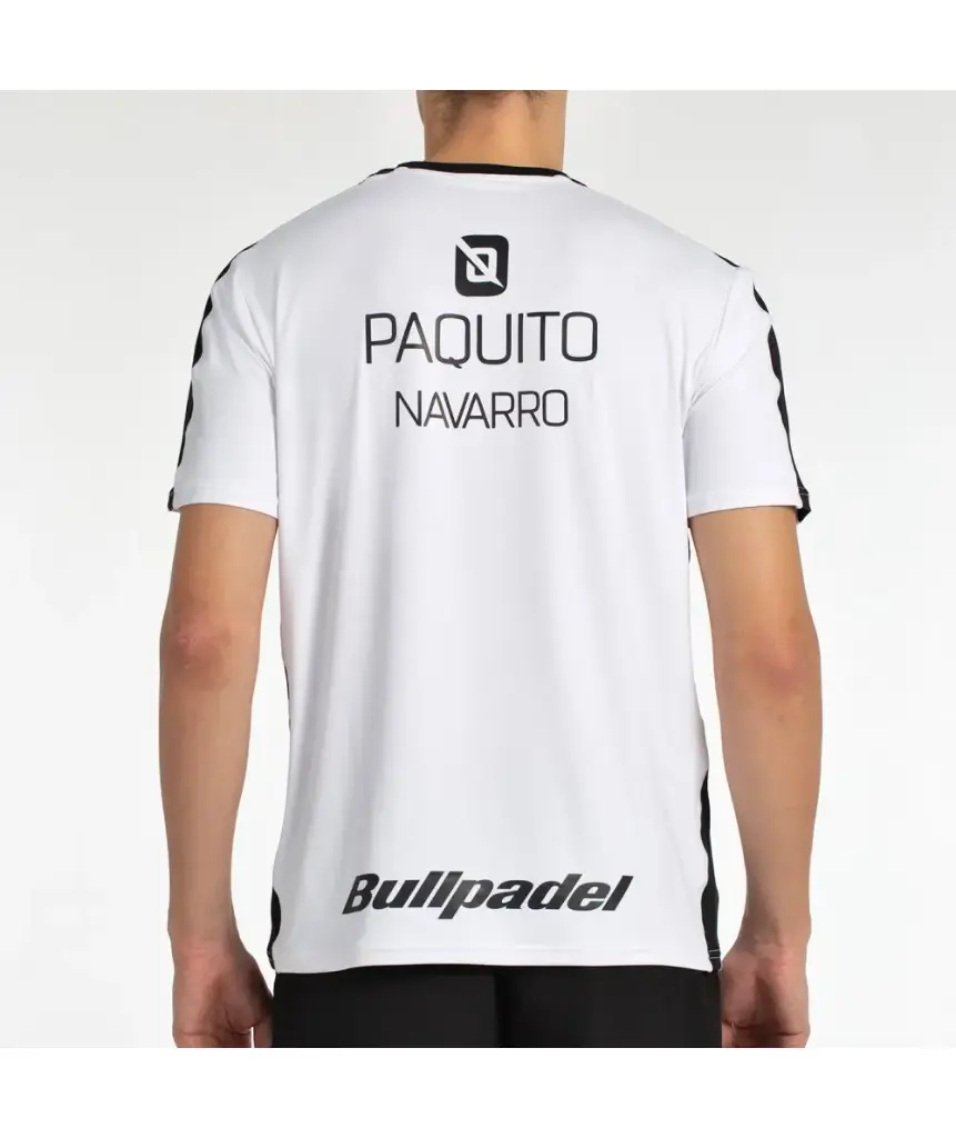 Bullpadel T-shirt blanc PAQUITO 