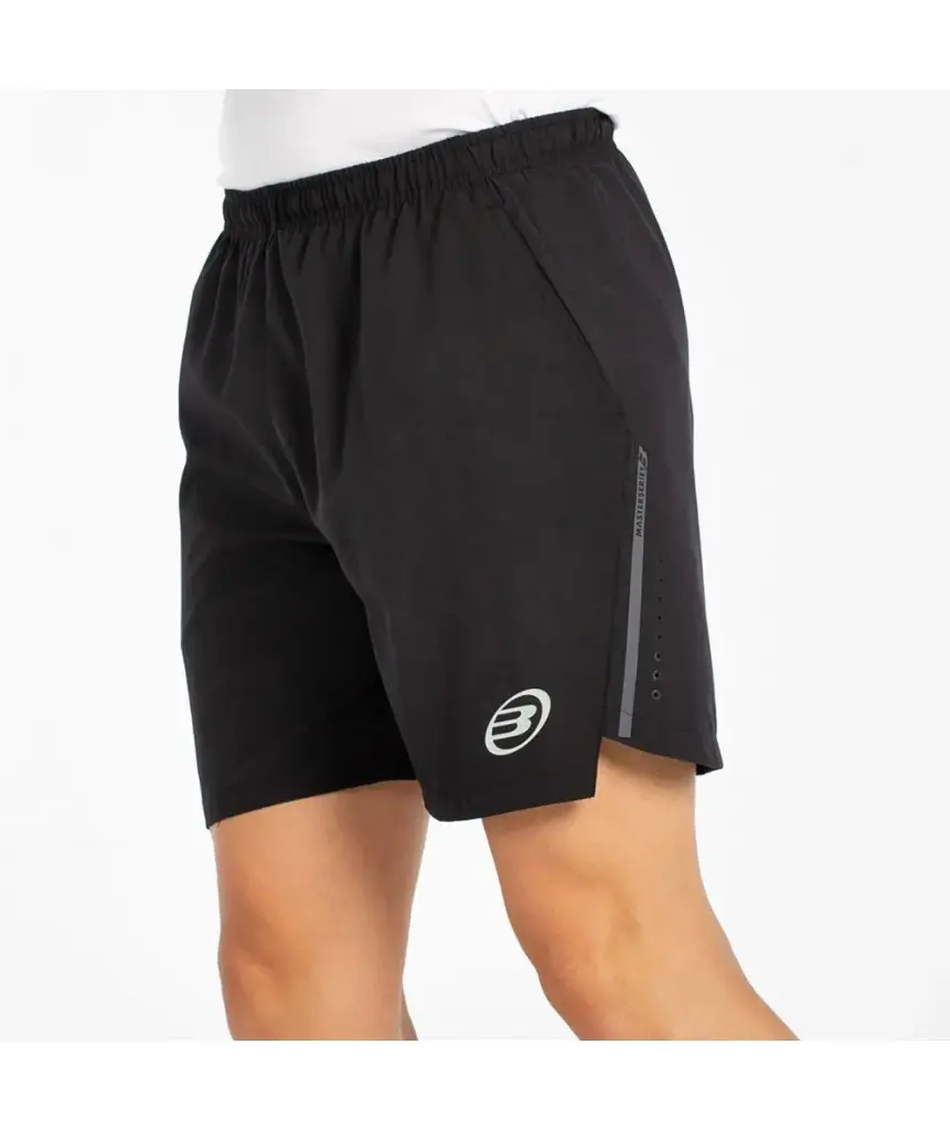 Bullpadel Short noir (mazari homme) 