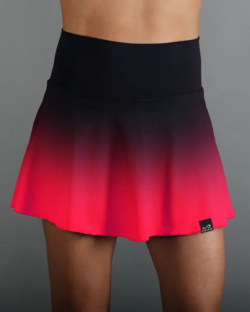 Endless Jupe shine degrade ruby  