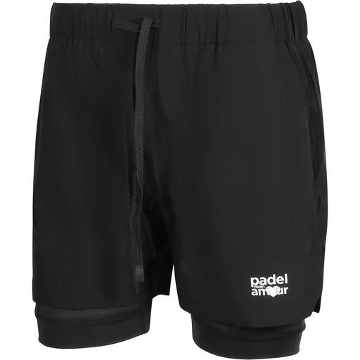 Short Padel Mon Amour 2 en 1 – confort, respirabilité et mobilité