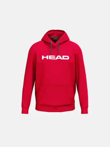 HEAD Sweet à capuche rouge (club original hoodie) homme
