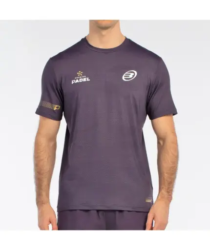 Bullpadel T-shirt bleu (Bizme carbon)
